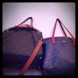 Micheal Kors Purse & Coach purse